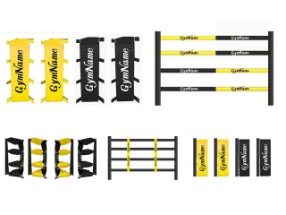 Customised Boxing Ring Cover Set : Yellow/Black